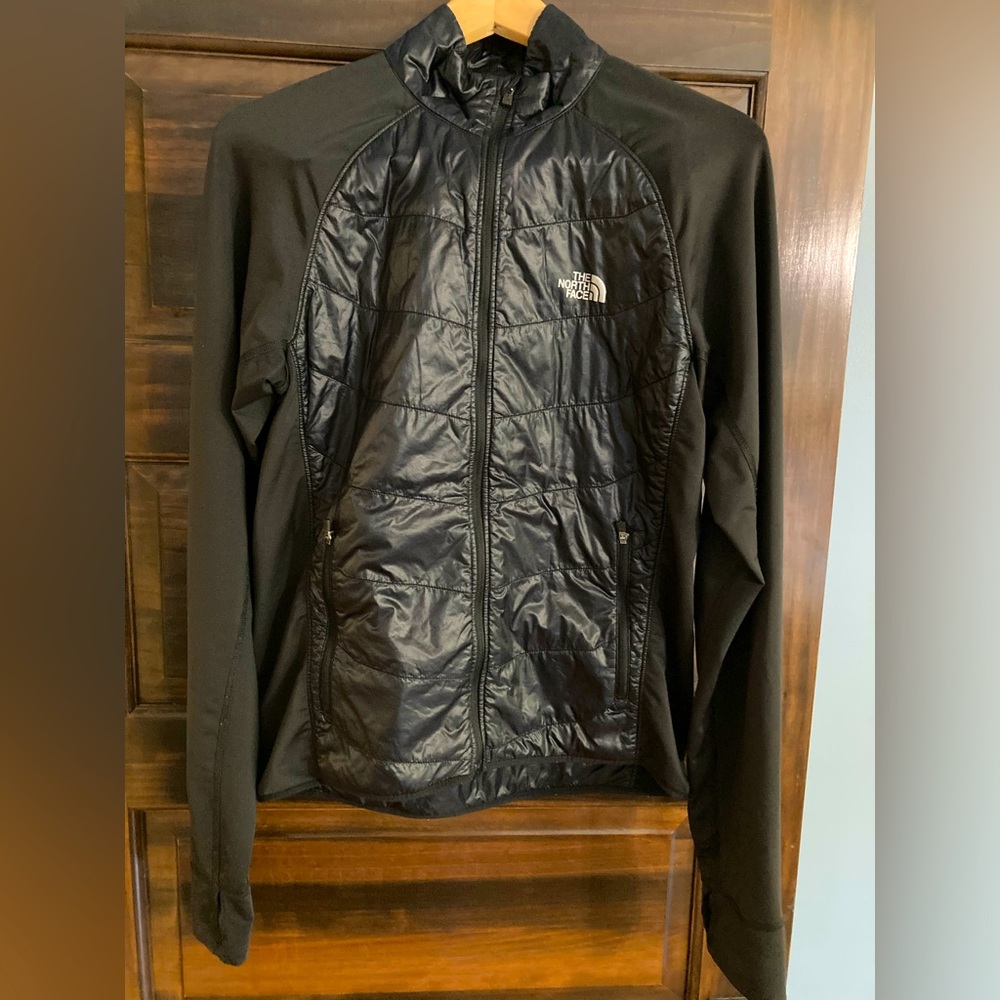 North Face puffer jacket.